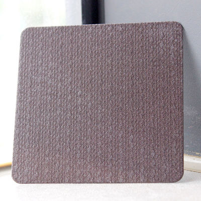 304 316 Ретро-коричневый цвет Металлическая плитка для декоративных конструкций